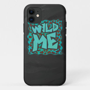 Case-Mate iPhone Case Sauvage je brun de Dalmate et conception turquoise