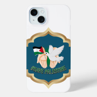 Coque iPhone 15 Mini Sauver la Palestine