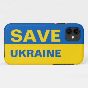 Case-Mate iPhone Case Sauvez le drapeau ukrainien