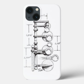 iPhone 13 Case Saxophone 1939 équilibré d'action de Selmer Paris