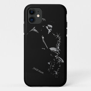 Coque Case-Mate Pour iPhone Saxophone Jazz Player Art Design