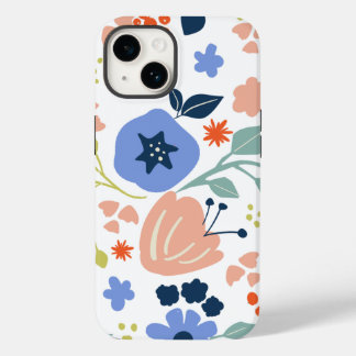Coque Pour iPhone 14 Scandi moderne floral