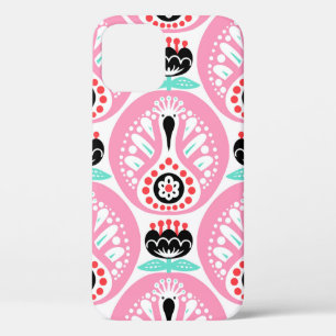 Case-Mate iPhone Case Scandinavie sans couture art folk motif avec migno