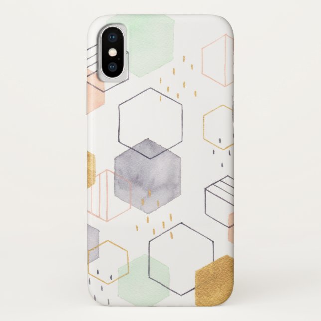 Coques Case-Mate iPhone Scatter hexadécimal (Dos)
