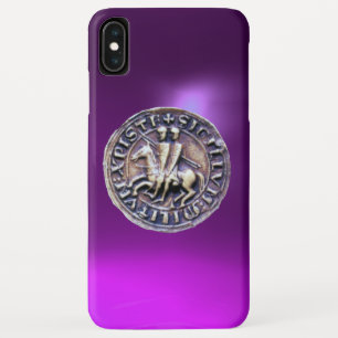 Case-Mate iPhone Case SCEAU DU MODÈLE DE CHEVALIERS violet