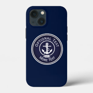 Case-Mate iPhone Case Sceau nautique Ancre