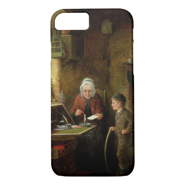 Coques Case-Mate iPhone Scellant une lettre, 1890 (huile sur le panneau) (Dos)