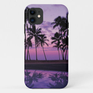 Etui iPhone Case-Mate Scène colorée des palmiers au coucher du soleil