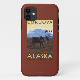 Case-Mate iPhone Case Scène de caribou - Cordova, Alaska