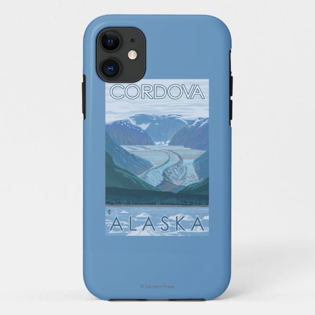 Coques Case-Mate iPhone Scène de glacier - Cordova, Alaska (Dos)
