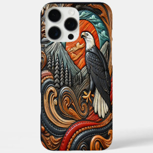 Coques iPhone 16 Pro Max Scène de la nature audacieuse de l'aigle