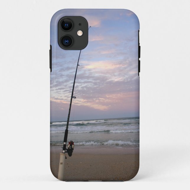 Coques Case-Mate iPhone Scène de plage de pêche au surfcasting (Dos)