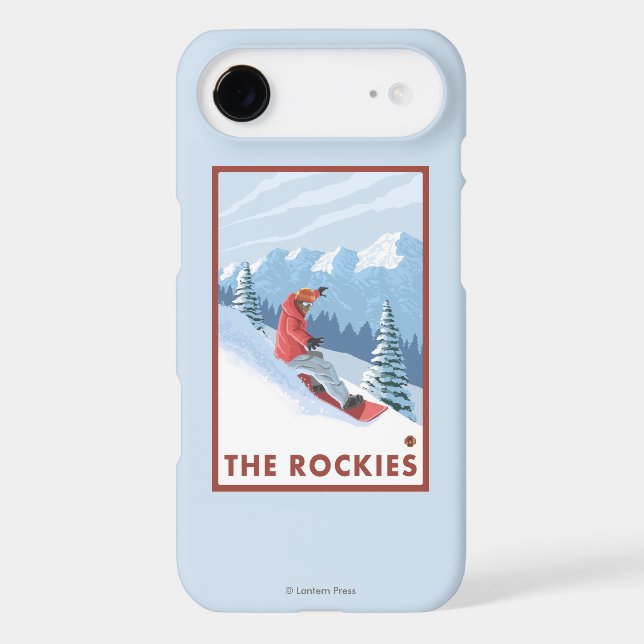 Coques Case-Mate iPhone Scène de surfeur - les Rocheuses (Verso)
