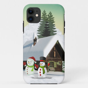 Etui iPhone Case-Mate Scène des neiges de Noël