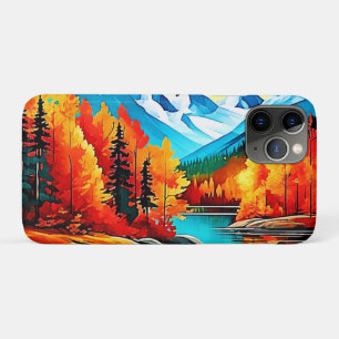 Case-Mate iPhone Case Scène du lac de montagne d'automne