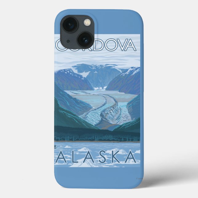 Coques Case-Mate iPhone Scène glaciaire - Cordova, Alaska (Verso)