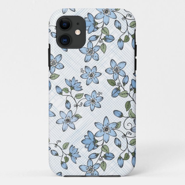 Coques Case-Mate iPhone Schéma floral 2 (Dos)