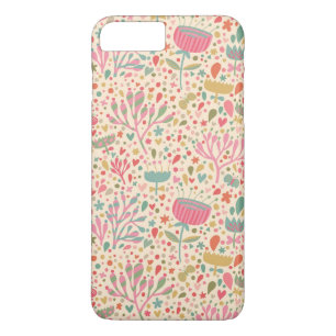Coques Pour iPhone Schéma floral clair