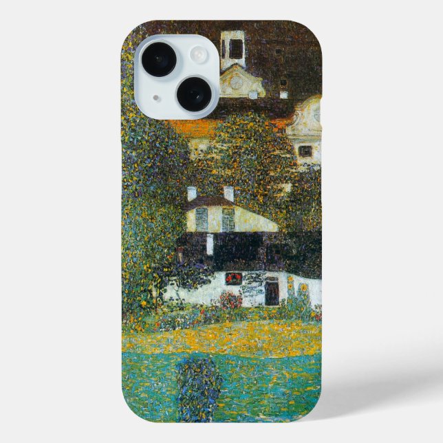 Coques Case-Mate iPhone Schloss Kammer sur l'Attersee II Par Gustav Klimt (Verso)