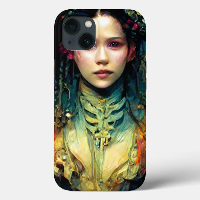 Coques Case-Mate iPhone Sci-Fi Imaginaire d'oursin arc-en-ciel (Verso)