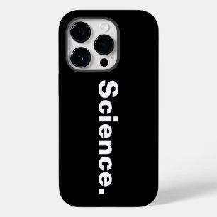 Coque Pour iPhone 14 Pro Science - conception minimaliste d'un mot