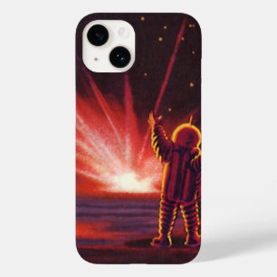 Coques Pour iPhone Science-fiction vintage Alien Explosion de la plan