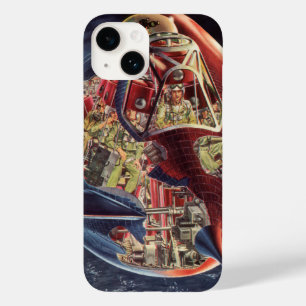 Coques Pour iPhone Science-fiction vintage Astronaute Fusée Engin spa