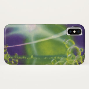 Coques Pour iPhone Science-fiction vintage de la bulle verte de la pl