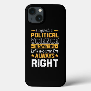 Case-Mate iPhone Case Science Politique Major Pour Le Don De Retour À L'
