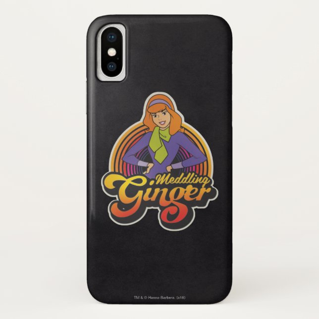 Coques Case-Mate iPhone Scooby-Doo | Daphné "Gingembre de méditation" (Dos)