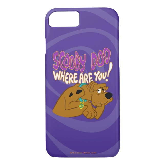 Coques Case-Mate iPhone Scooby-Doo effrayé (Dos)