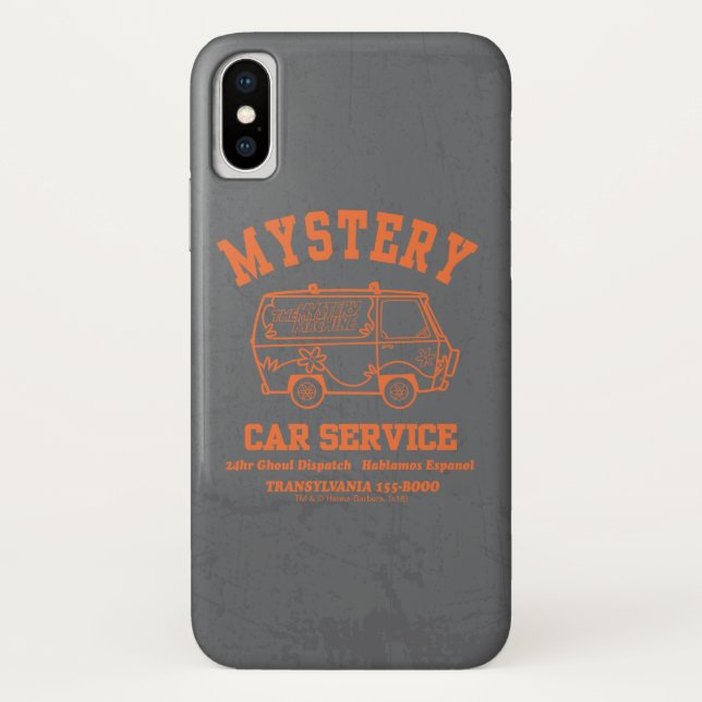 Coques Case-Mate iPhone Scooby-Doo "Mystery Car Service" Graphique (Dos)