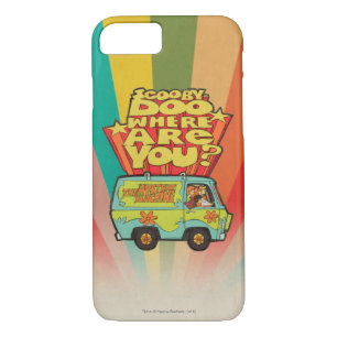 Coques Pour iPhone Scooby-Doo   "Où Es-Tu ?" Retro Cartoon Van