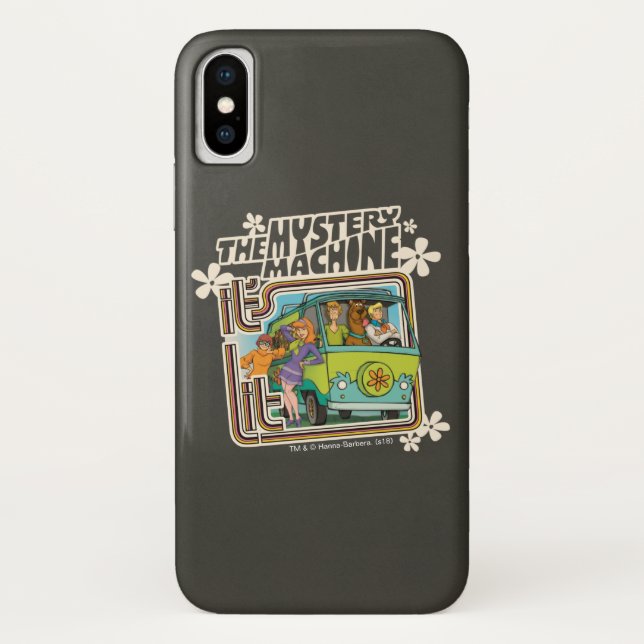 Coques Case-Mate iPhone Scooby | It's Lit' Mystery Machine Graphic (Dos)