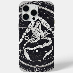 Coque iPhone 15 Pro Max Scorpion céleste signe zodiaque