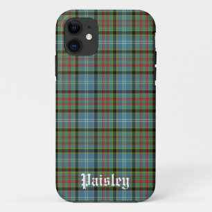 Case-Mate iPhone Case Scotland Paisley District Tartan Personnalisé
