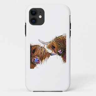 Case-Mate iPhone Case Scottish Highland Cow ‘ S&N’ par Shirley MacAr