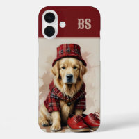 scottish landlord chien en kilt et casquette