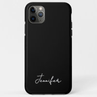 Script de signature de nom personnalisé minimalist