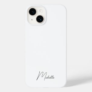 Coque Pour iPhone 14 Script minimaliste élégant professionnel