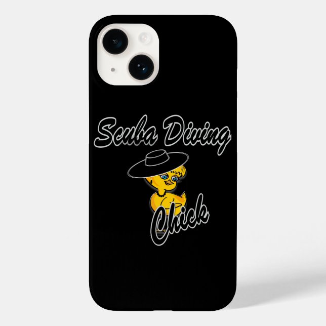 Coques Case-Mate iPhone Scuba Diving Chick #4 (Verso)