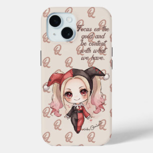 Coque Pour iPhone 15 Se concentrer sur le bien et être satisfait de ce