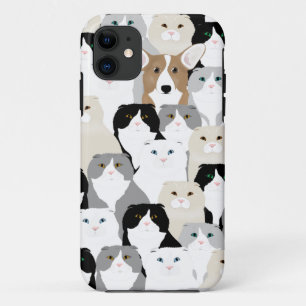 Coque Case-Mate Pour iPhone Se d'iPhone de chats et de chiens +cas