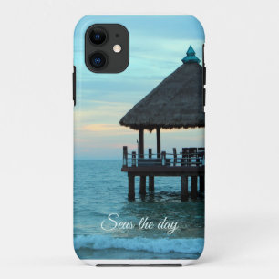 Case-Mate iPhone Case Seas the Day Beach Tiki Hut