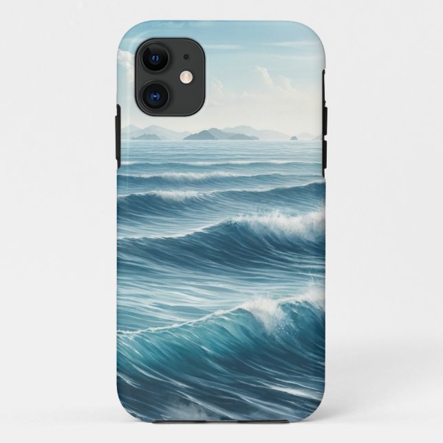Coques Case-Mate iPhone Seascape Serenity (Dos)