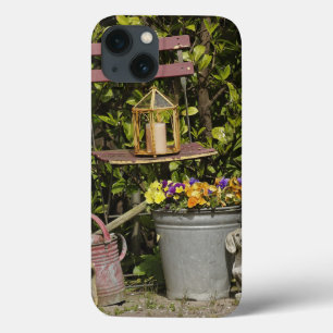 Etui iPhone 13 seaux, chaussures et fleurs, Zaanse Schans,