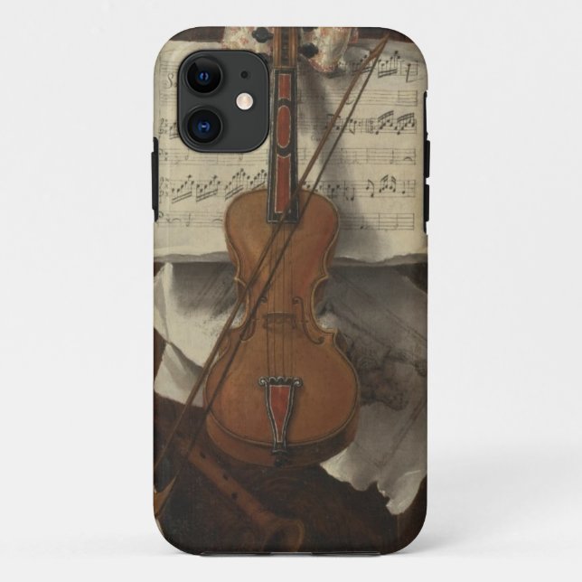 Coques Case-Mate iPhone Sebastiano Lazzari Trompe - Violin and Music Notes (Dos)