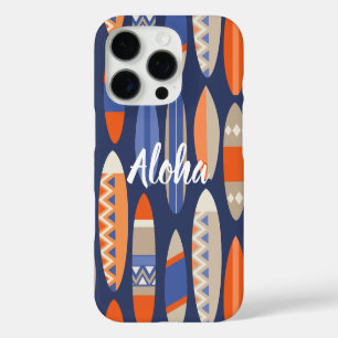 Coques iPhone 16 Pro Secret Beach Hawaiian Surfboards - Bleu