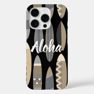 Coques iPhone 16 Pro Secret Beach Hawaiian Surfboards - Noir