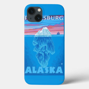 iPhone 13 Coque Section transversale d'iceberg - Pétersbourg,